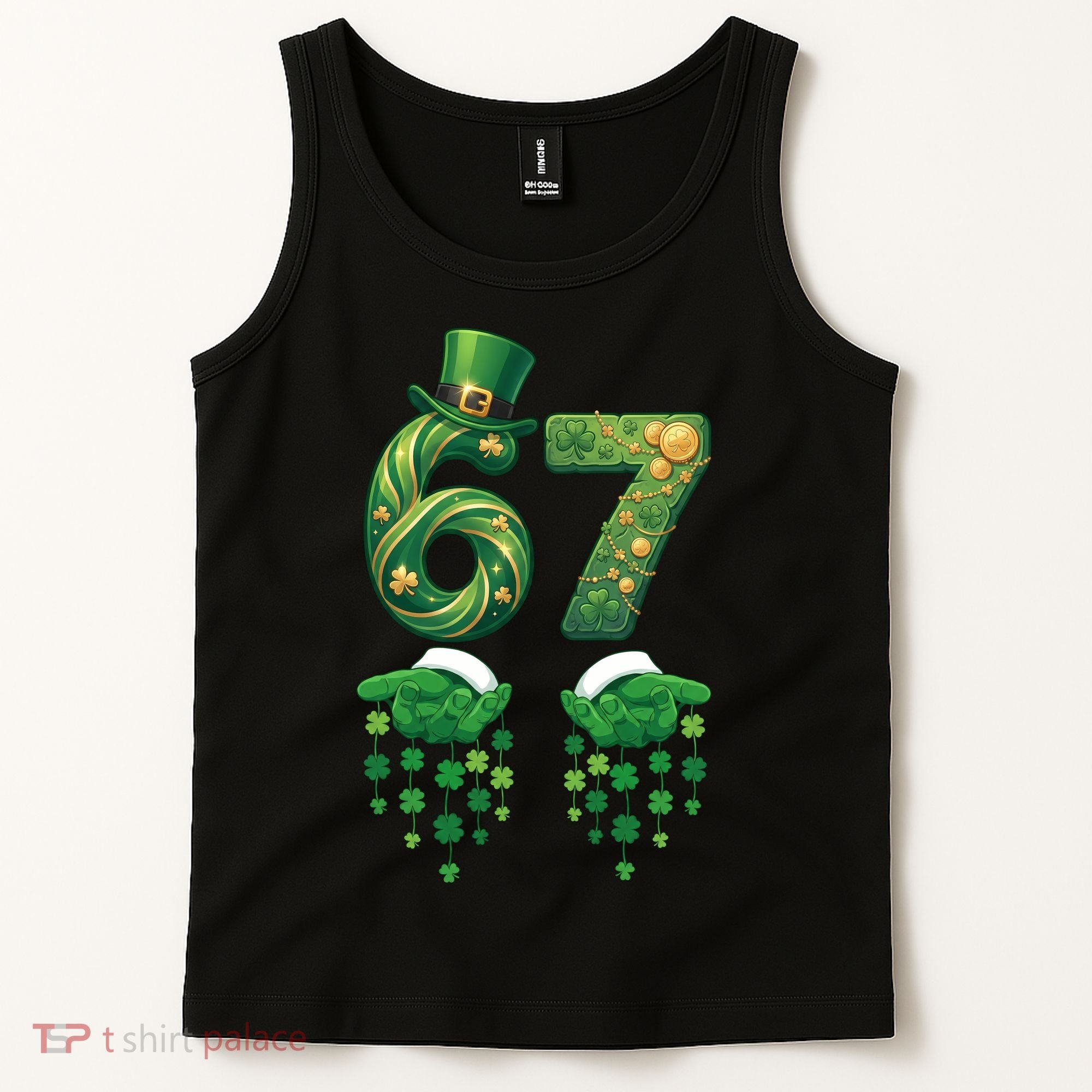 67 St Patricks Day Six Seven Tank Top
