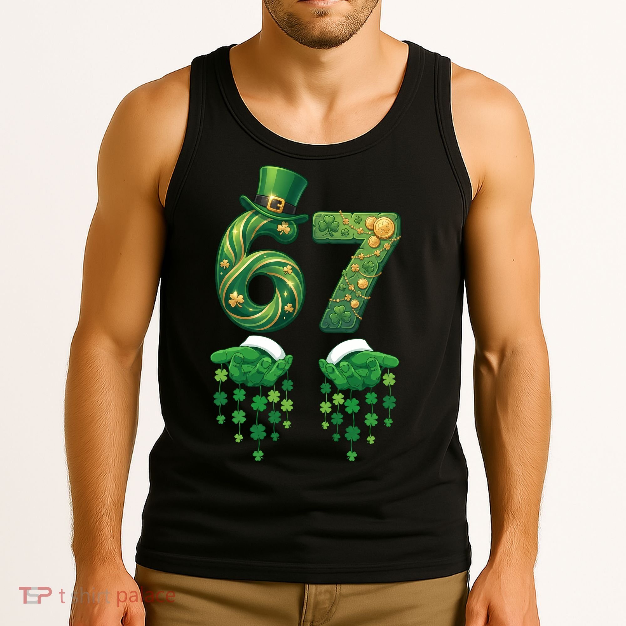 67 St Patricks Day Six Seven Tank Top