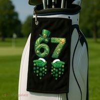 67 St Patricks Day Six Seven Golf Towel thumb 2