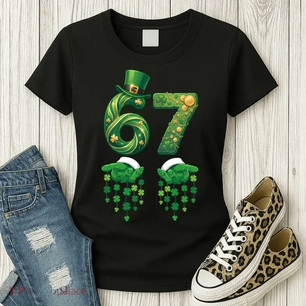 67 St Patricks Day Six Seven Women's T-Shirt