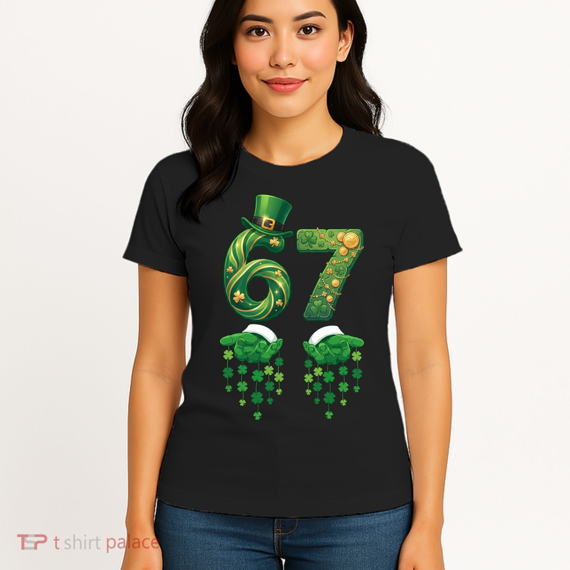 67 St Patricks Day Six Seven Women's T-Shirt