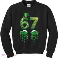 67 St Patricks Day Six Seven Kids Sweatshirt thumb 0