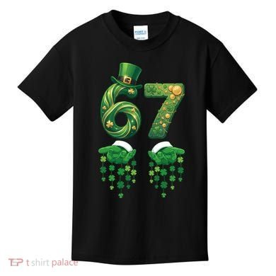 67 St Patricks Day Six Seven Kids T-Shirt