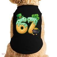 67 St Patricks Day 6-7 Meme Donut Ice Cream Drip Doggie Tank thumb 0