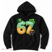 67 St Patricks Day 6-7 Meme Donut Ice Cream Drip Hoodie thumb 0
