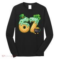 67 St Patricks Day 6-7 Meme Donut Ice Cream Drip Long Sleeve Shirt thumb 0