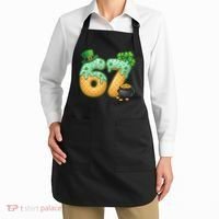 67 St Patricks Day 6-7 Meme Donut Ice Cream Drip Apron thumb 2