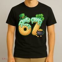 67 St Patricks Day 6-7 Meme Donut Ice Cream Drip T-Shirt thumb 3