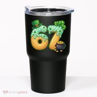 67 St Patricks Day 6-7 Meme Donut Ice Cream Drip Tumbler thumb 0