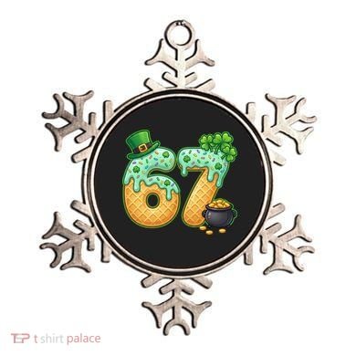 67 St Patricks Day 6-7 Meme Donut Ice Cream Drip Ornament
