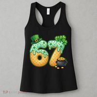 67 St Patricks Day 6-7 Meme Donut Ice Cream Drip Women's Tank Top thumb 3