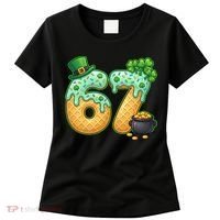 67 St Patricks Day 6-7 Meme Donut Ice Cream Drip Women's T-Shirt thumb 0