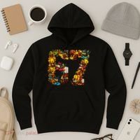 67 Six Seven Birthday Meme Viral Italian Brainrot Hoodie thumb 3