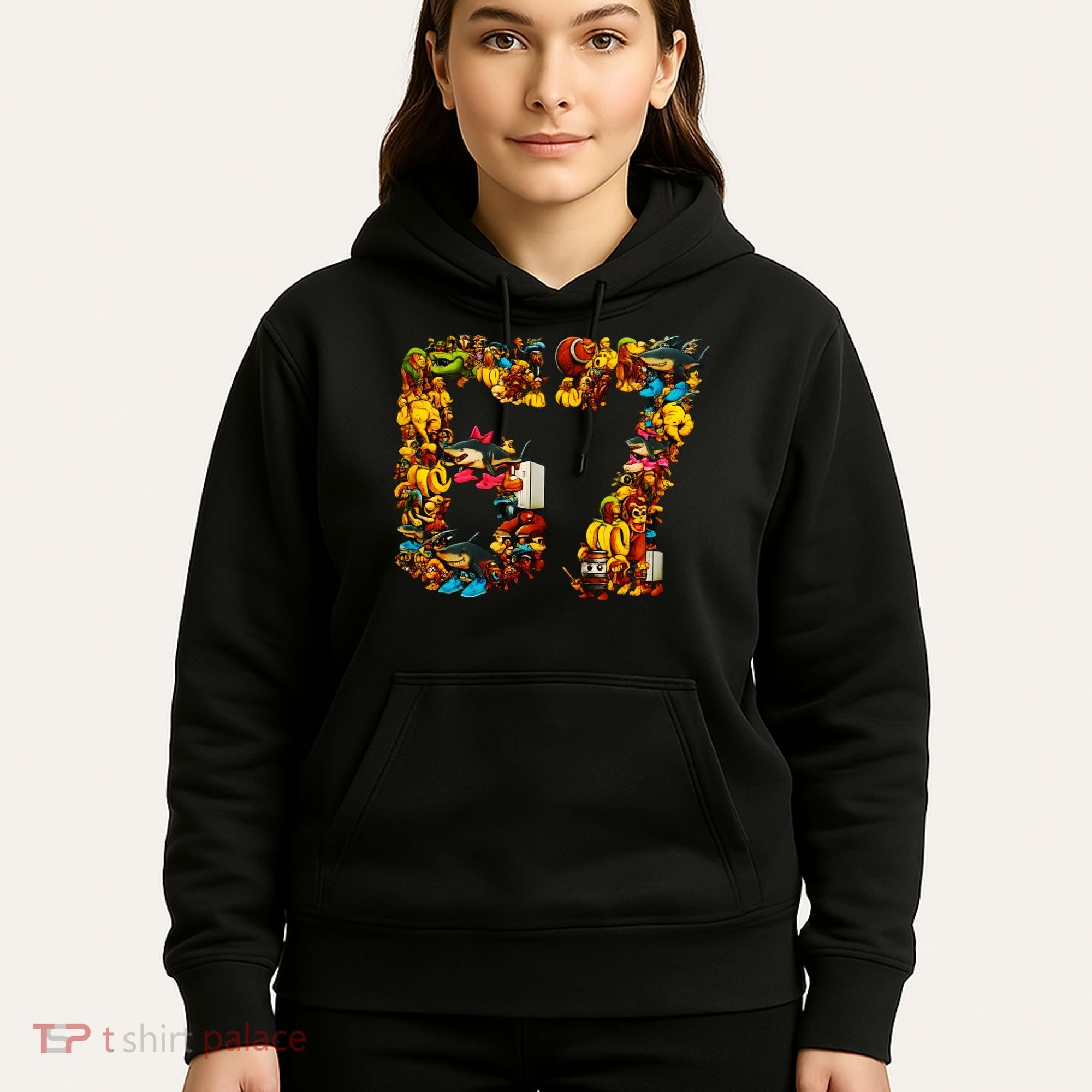 67 Six Seven Birthday Meme Viral Italian Brainrot Hoodie