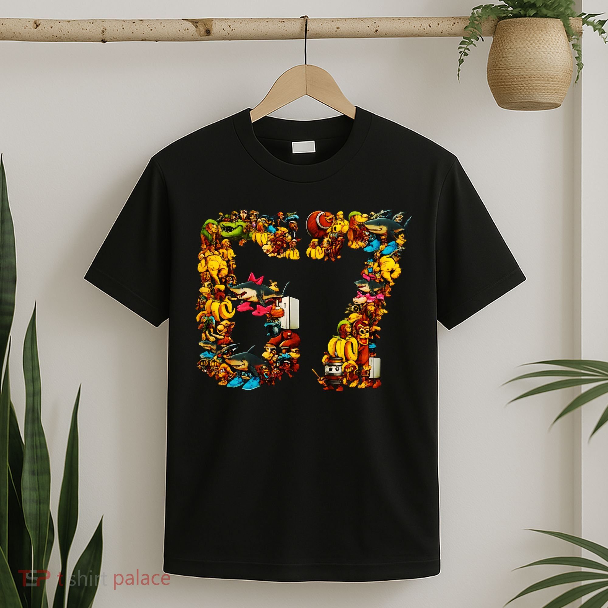 67 Six Seven Birthday Meme Viral Italian Brainrot T-Shirt