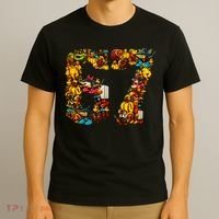 67 Six Seven Birthday Meme Viral Italian Brainrot T-Shirt thumb 3