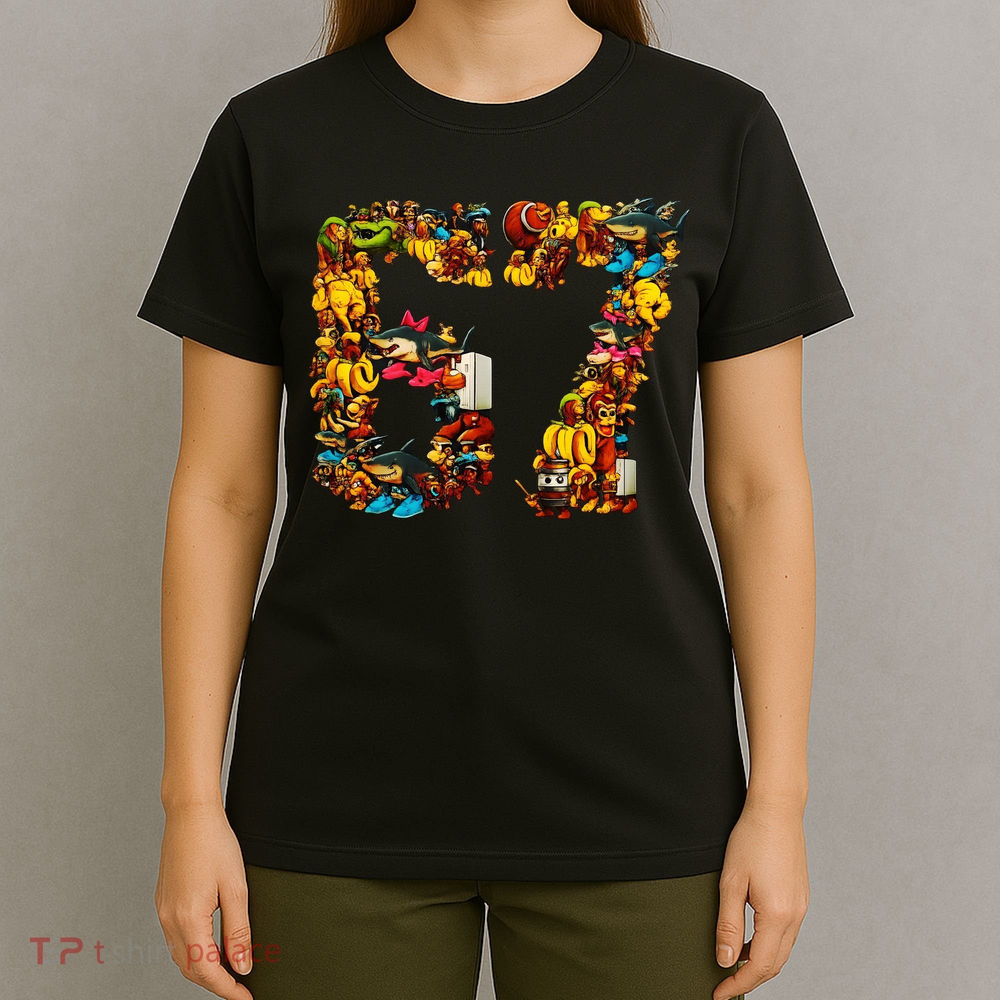 67 Six Seven Birthday Meme Viral Italian Brainrot T-Shirt