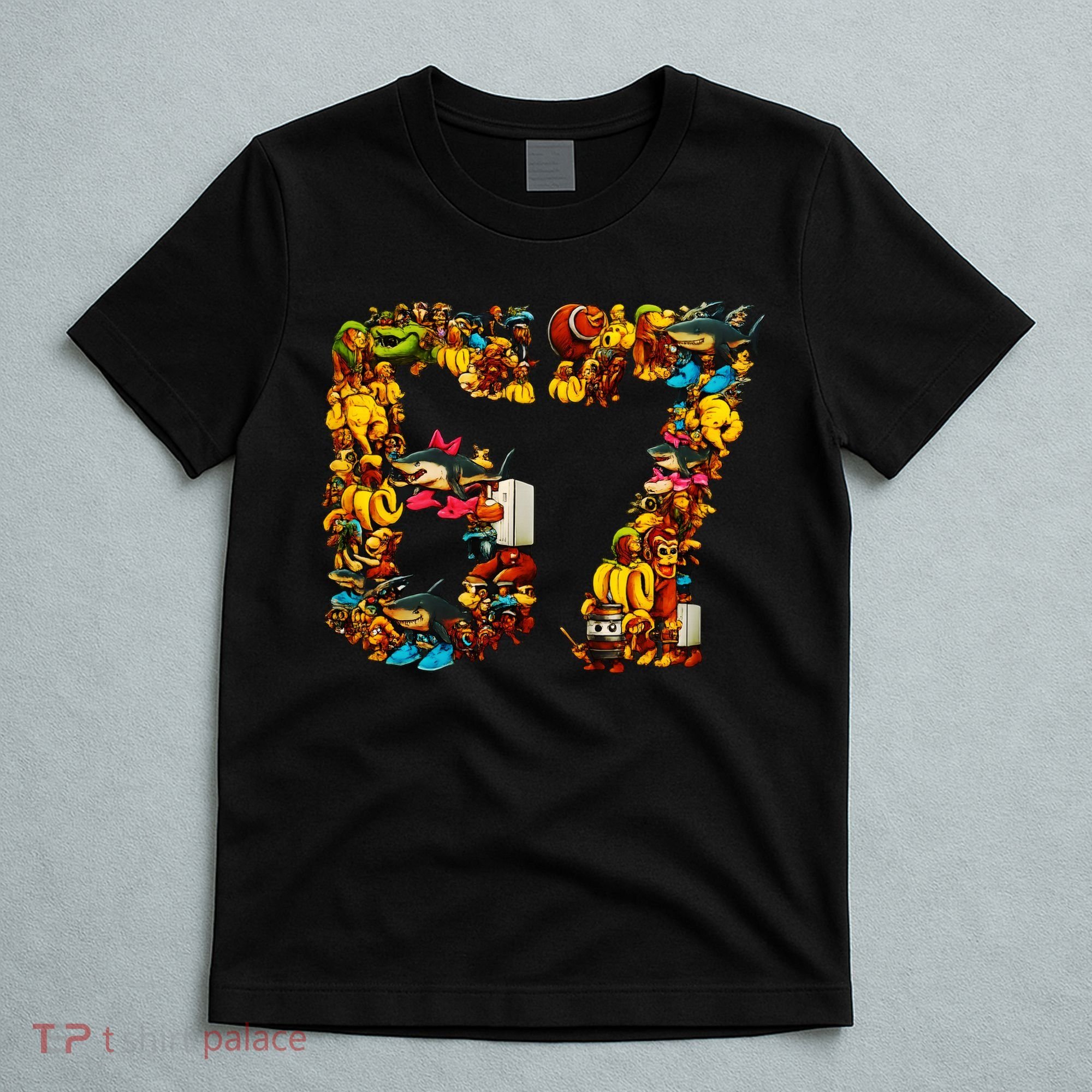 67 Six Seven Birthday Meme Viral Italian Brainrot T-Shirt