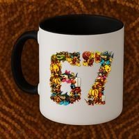 67 Six Seven Birthday Meme Viral Italian Brainrot Coffee Mug thumb 2
