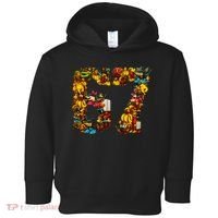 67 Six Seven Birthday Meme Viral Italian Brainrot Toddler Hoodie thumb 0