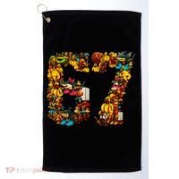 67 Six Seven Birthday Meme Viral Italian Brainrot Golf Towel thumb 0