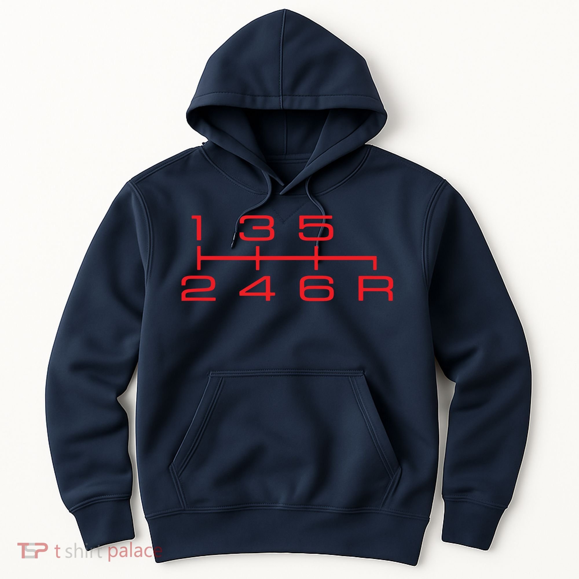 6 Speed Shift Knob Shirts Manual Car Lover Hoodie