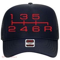 6 Speed Shift Knob Shirts Manual Car Lover Hat thumb 0