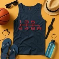 6 Speed Shift Knob Shirts Manual Car Lover Tank Top thumb 4