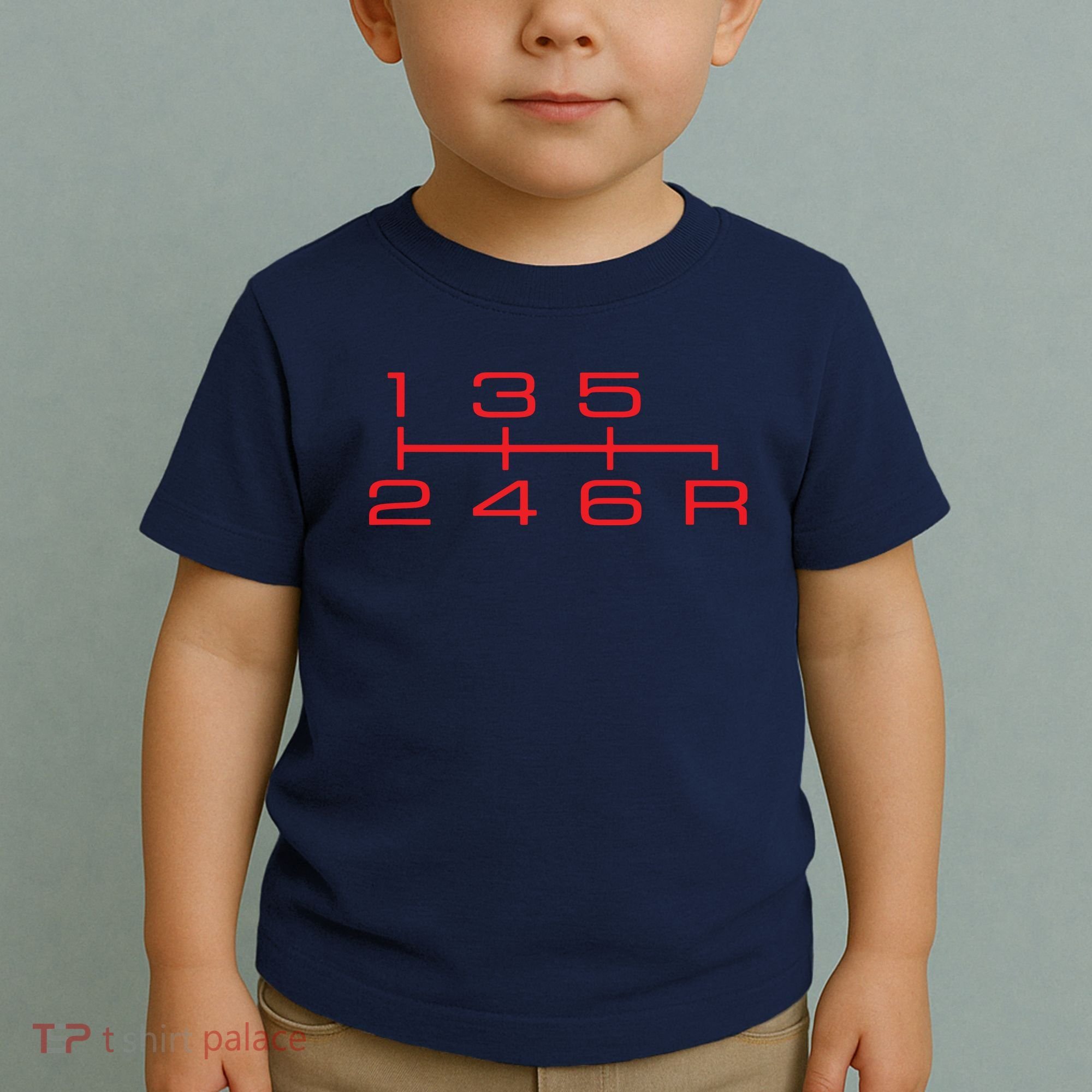 6 Speed Shift Knob Shirts Manual Car Lover Toddler T-Shirt