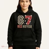 67 Six Seven Number Meme Funny Festive Christmas Hoodie thumb 5