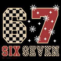 67 Six Seven Number Meme Funny Festive Christmas Coffee Mug thumb 5