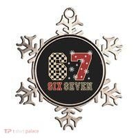 67 Six Seven Number Meme Funny Festive Christmas Ornament thumb 0