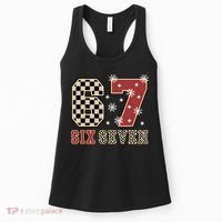 67 Six Seven Number Meme Funny Festive Christmas Women's Tank Top thumb 0