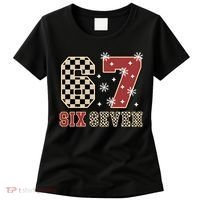 67 Six Seven Number Meme Funny Festive Christmas Women's T-Shirt thumb 0
