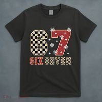 67 Six Seven Number Meme Funny Festive Christmas T-Shirt thumb 4