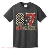 67 Six Seven Number Meme Funny Festive Christmas Kids T-Shirt thumb 0