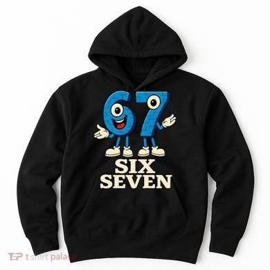 67 Six Seven 6-7 Meme Italian Brainrot Gaming Hoodie