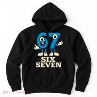 67 Six Seven 6-7 Meme Italian Brainrot Gaming Hoodie thumb 0