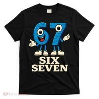 67 Six Seven 6-7 Meme Italian Brainrot Gaming T-Shirt thumb 0