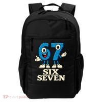 67 Six Seven 6-7 Meme Italian Brainrot Gaming Backpack thumb 0