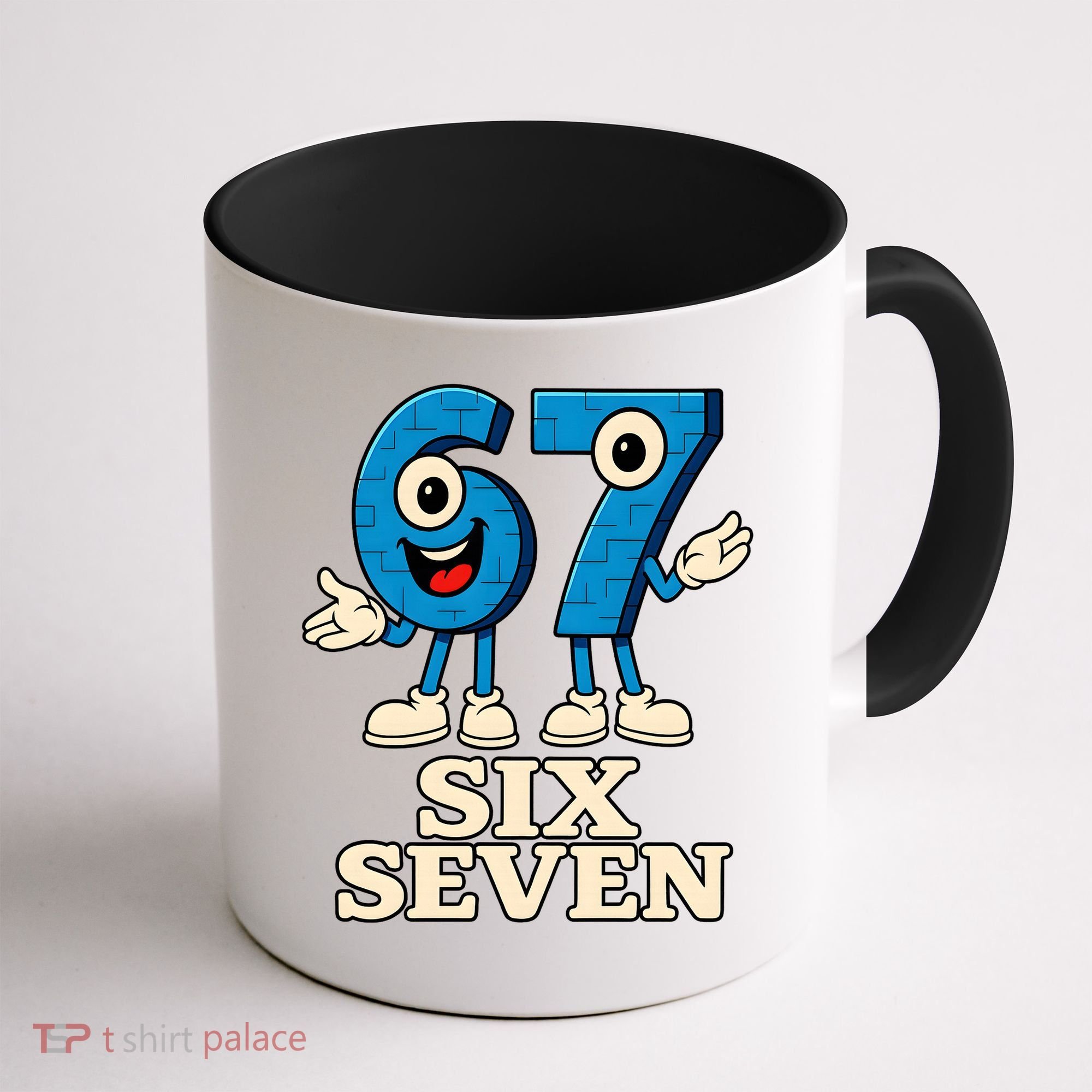 67 Six Seven 6-7 Meme Italian Brainrot Gaming Coffee Mug