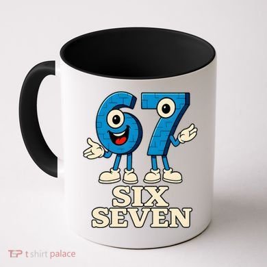 67 Six Seven 6-7 Meme Italian Brainrot Gaming Coffee Mug