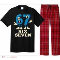 67 Six Seven 6-7 Meme Italian Brainrot Gaming Pajama Set thumb 0