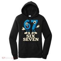 67 Six Seven 6-7 Meme Italian Brainrot Gaming Women's Hoodie thumb 0