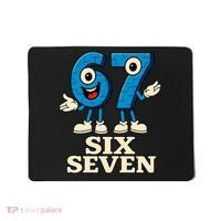 67 Six Seven 6-7 Meme Italian Brainrot Gaming Mousepad thumb 0