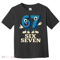 67 Six Seven 6-7 Meme Italian Brainrot Gaming Toddler T-Shirt thumb 0