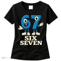 67 Six Seven 6-7 Meme Italian Brainrot Gaming Women's T-Shirt thumb 0