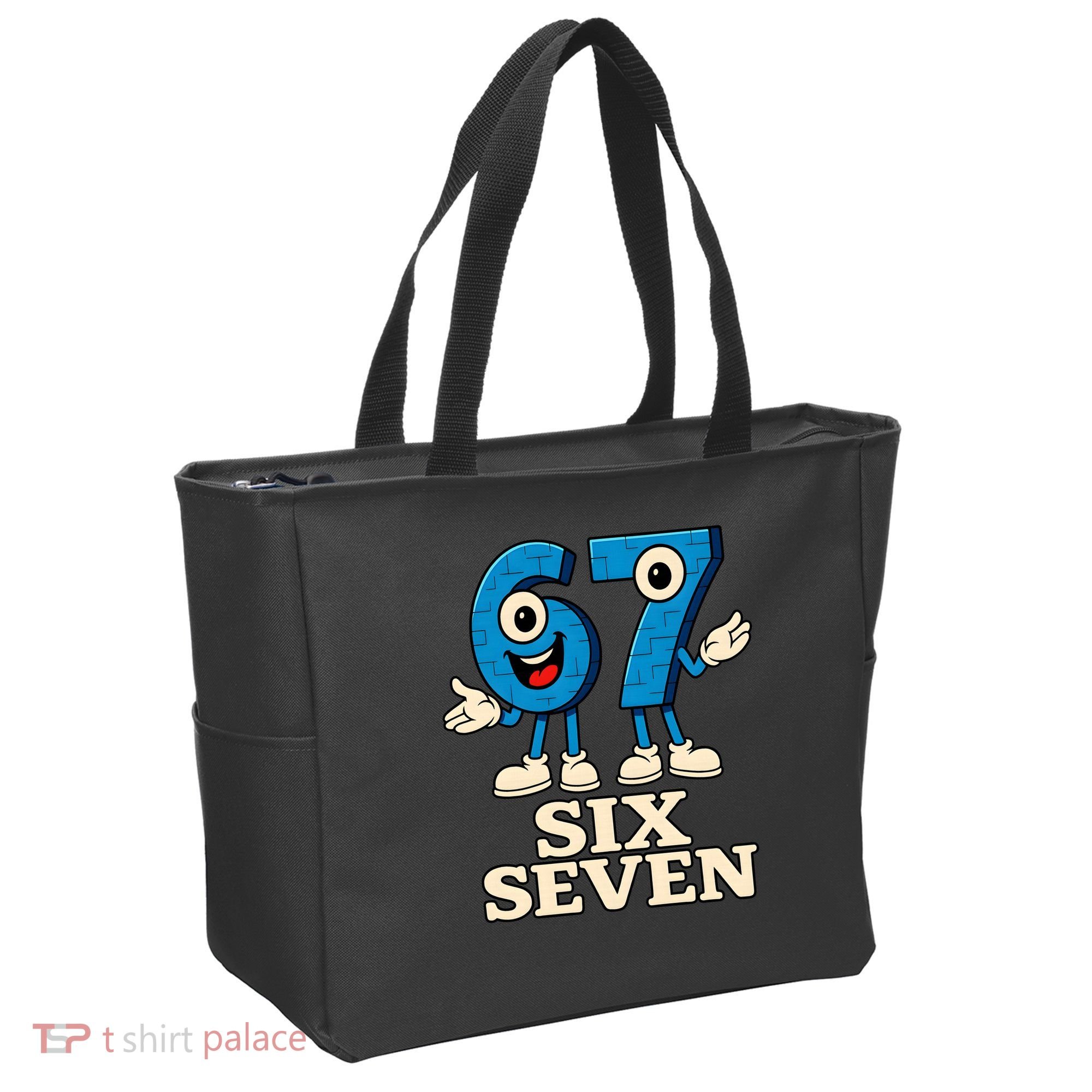 67 Six Seven 6-7 Meme Italian Brainrot Gaming Tote Bag