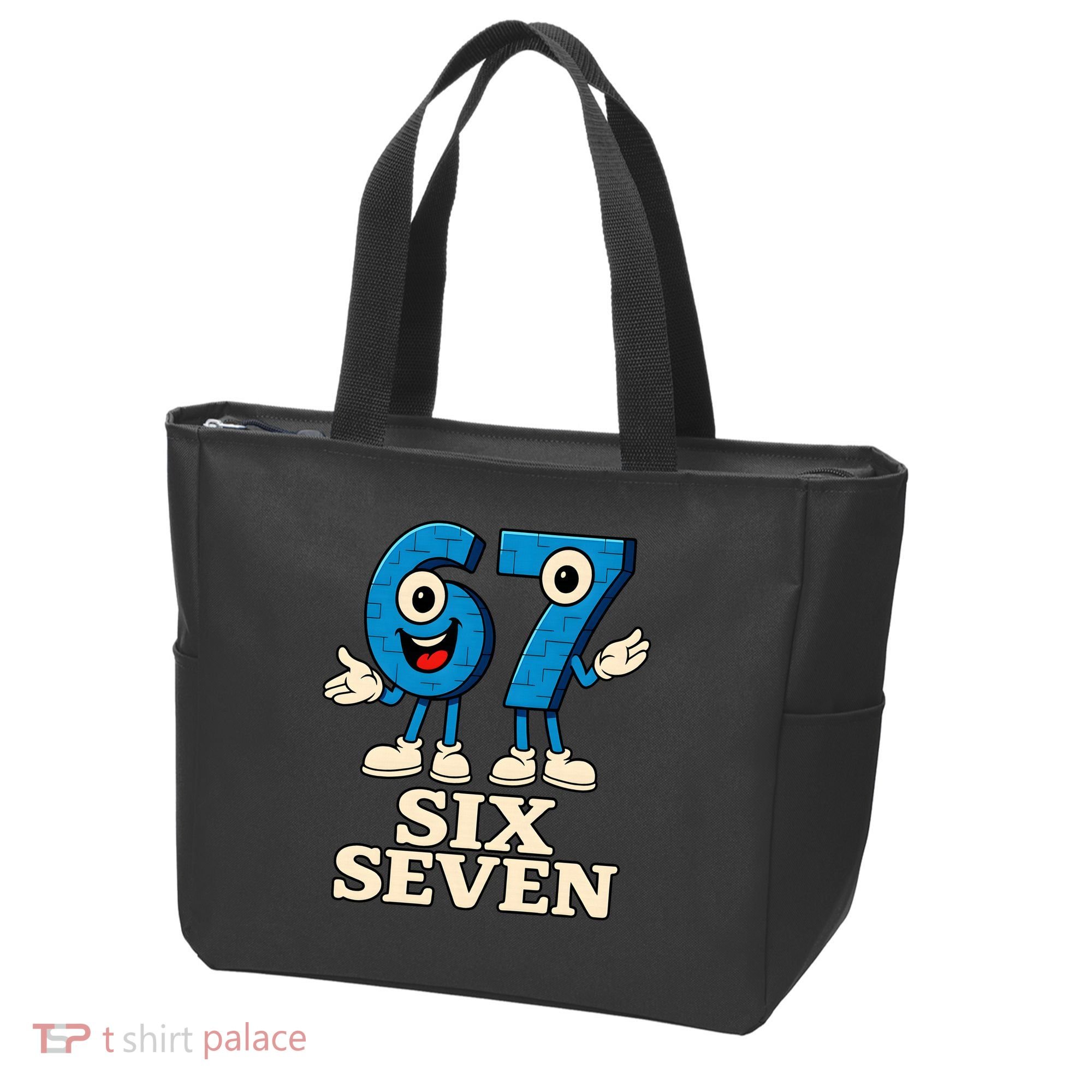 67 Six Seven 6-7 Meme Italian Brainrot Gaming Tote Bag