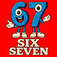 67 Six Seven 6-7 Meme Italian Brainrot Gaming Santa Hat thumb 1